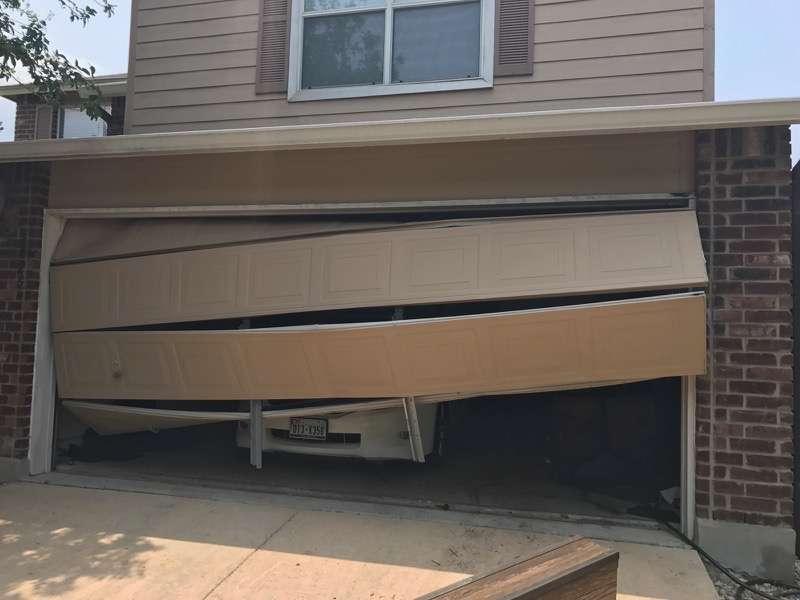 Garage Door Off Track Edmonds