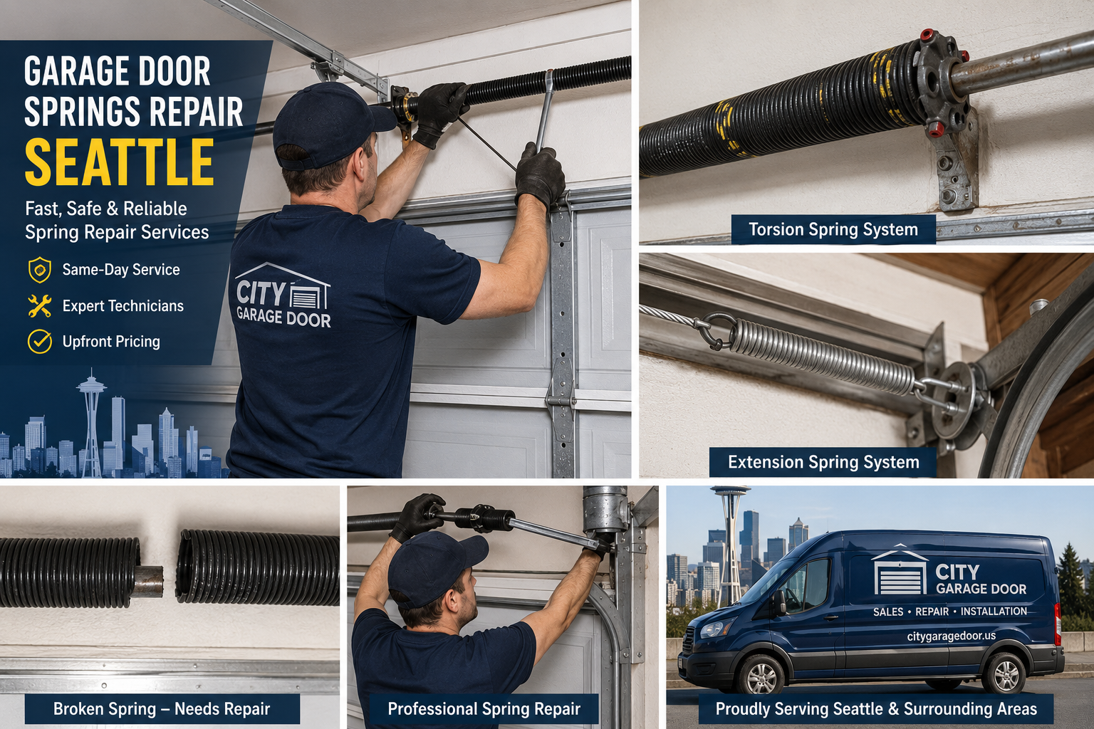 Garage Door Springs Repair Seattle
