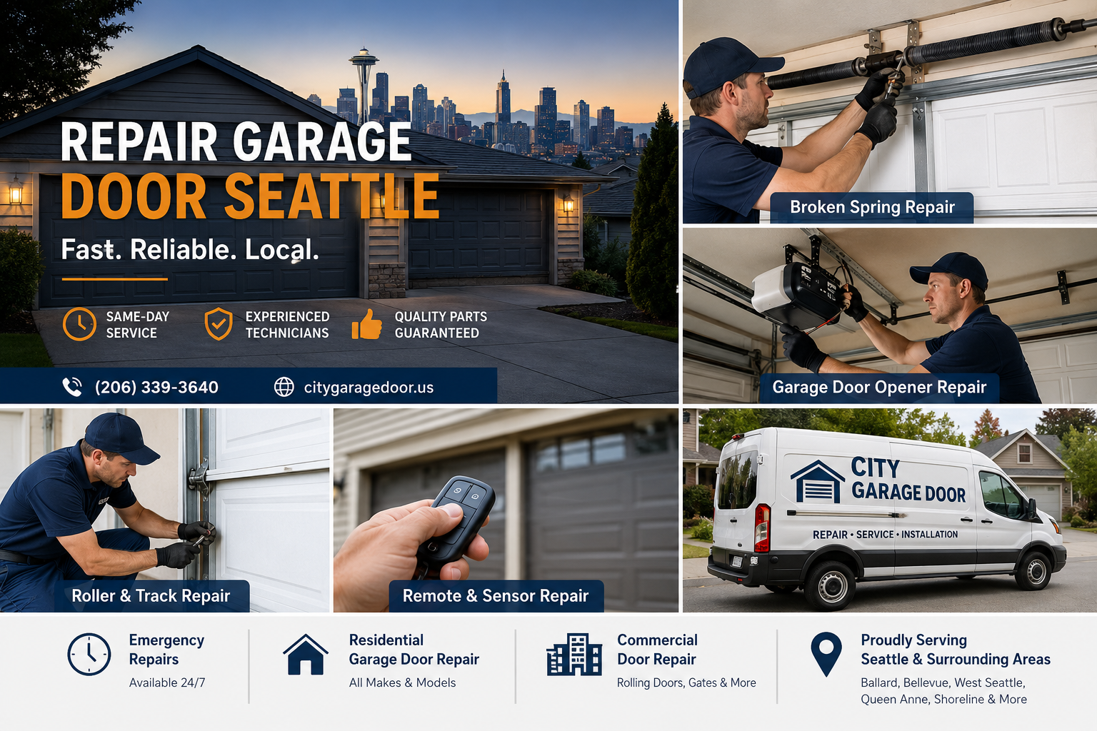 Repair Garage Door Seattle