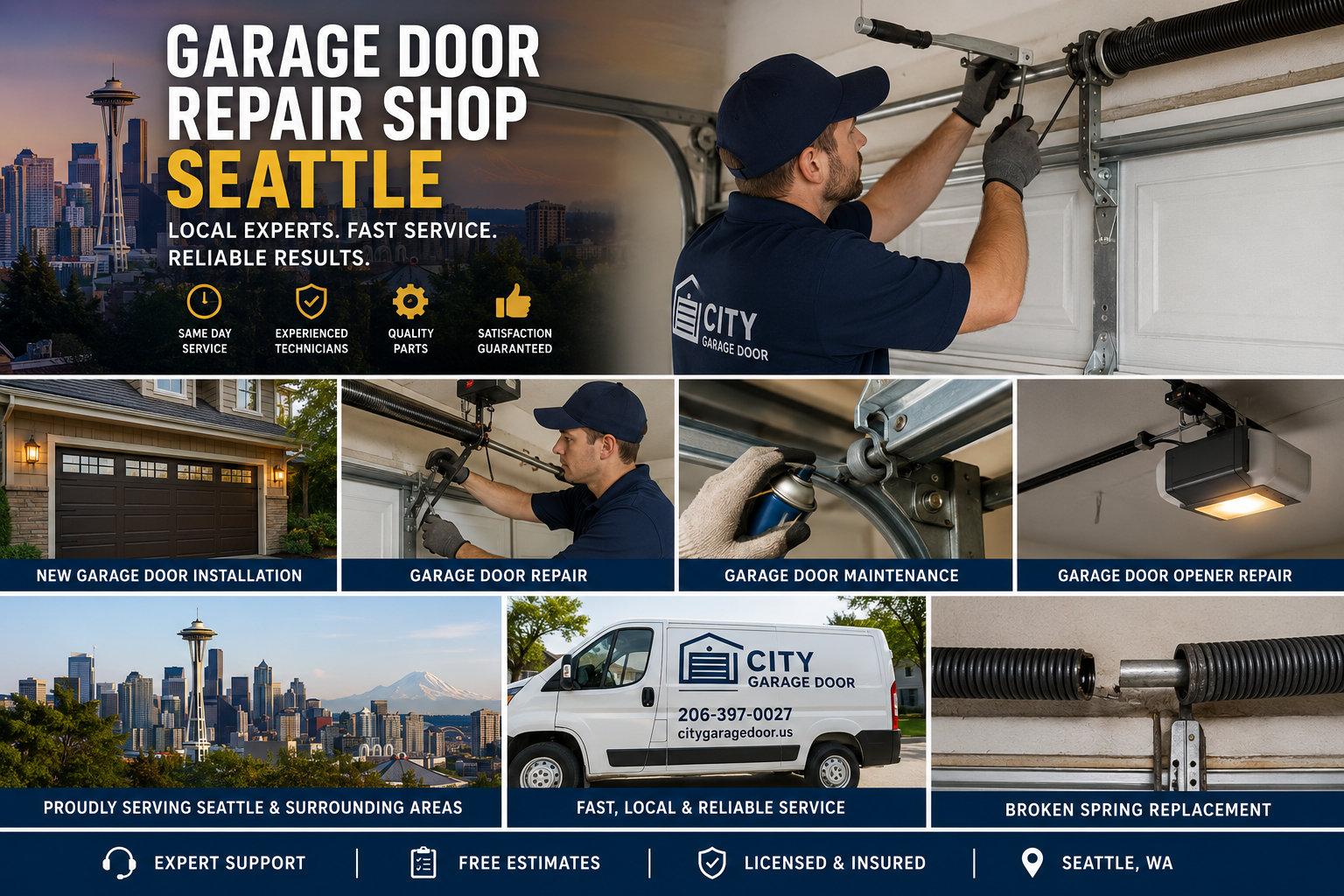 Garage Door Repair Shop Seattle